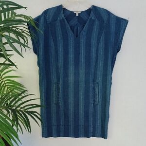 Joie Classic Blue Denim Tunic Dress